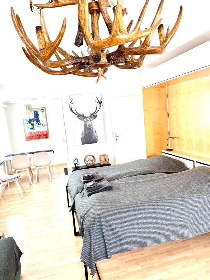 Holiday Apartment Bolgen - Close To Everything! Bolgen, Jakobshorn, Bus Stop, Train Station, Supermarket, Ski School, Ski Rentals, Restaurants And More! Davos Kültér fotó